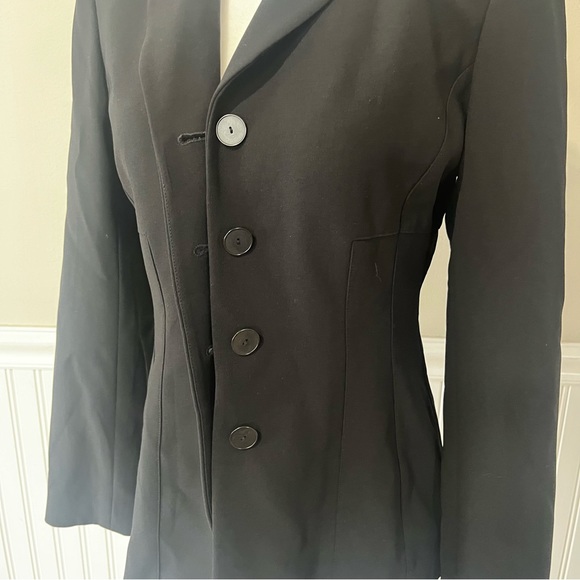 Ann Taylor Petites Fitted Black Blazer - Picture 3 of 4